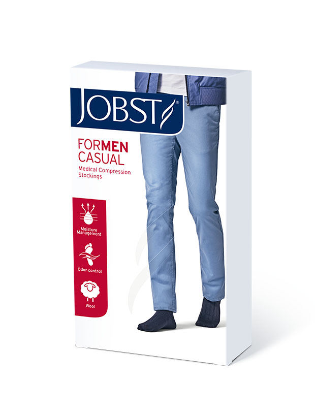 JOBST® ForMen Casual - modernios ir kompresinės kojinės vyrams