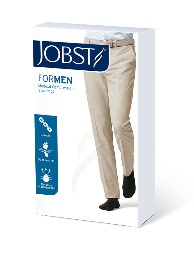 JOBST® ForMen - patogios kompresinės kojinės su grioveliais