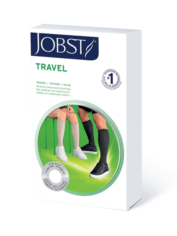 JOBST Travel kelioninės kompresinės kojinės – kraujotakos palaikymui kelionėje