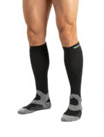 Sportinės kompresinės kojinės komfortui ir atramai