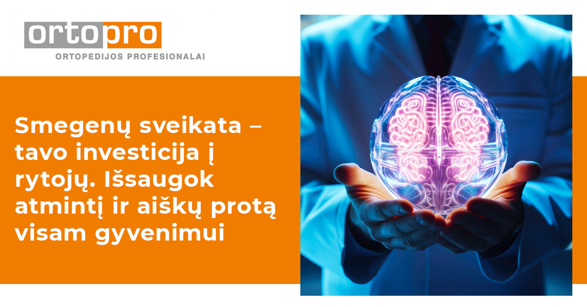 Smegenų sveikata – raktas į ilgalaikę gerovę: mityba, gyvenimo būdas ir papildai Smegenų sveikata – raktas į ilgalaikę gerovę: mityba, gyvenimo būdas ir papildai