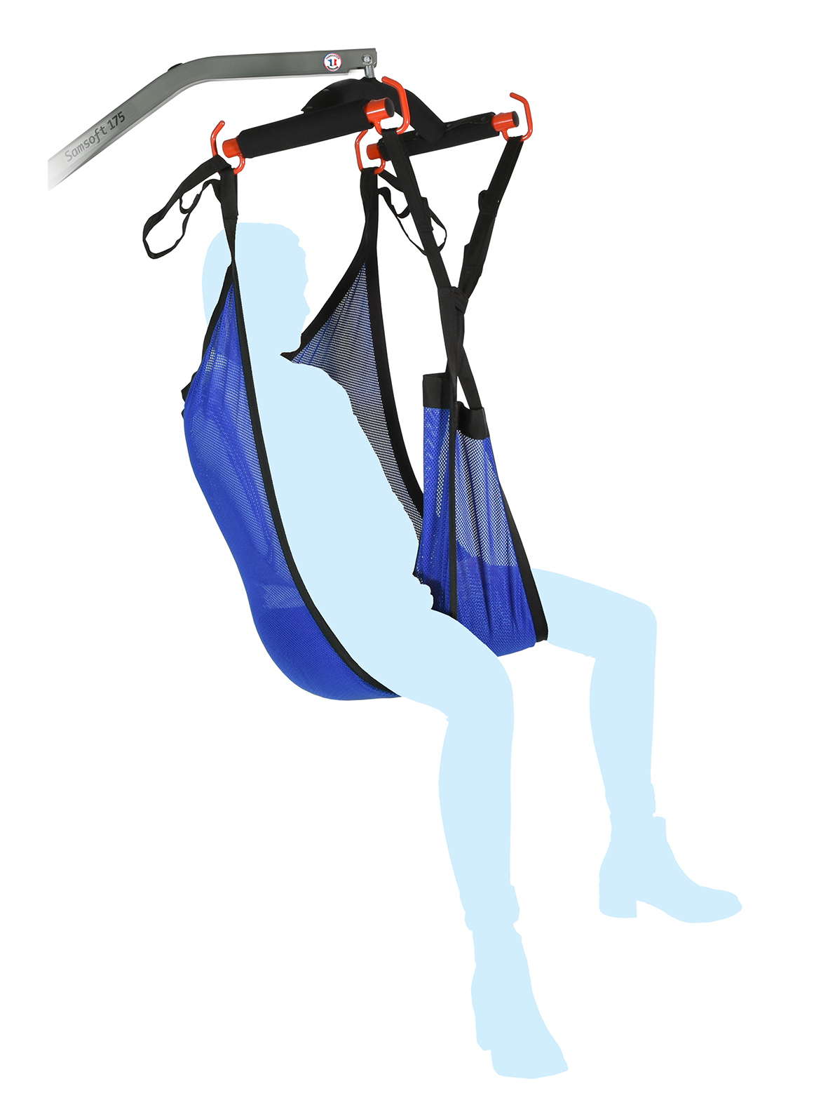 55901730 U formos kėlimo diržas keltuvui SAMSOFT 180 ELITE, dydis L - Image 1