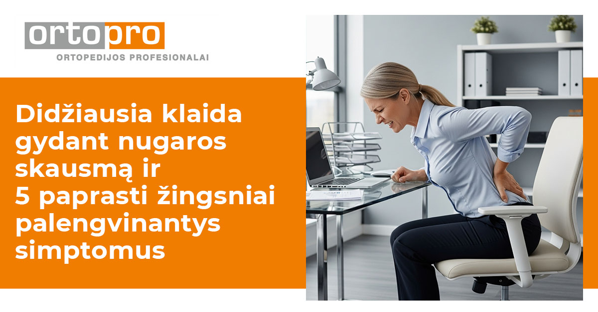 Didžiausia klaida gydant nugaros skausmą – nugara čia visai ne prie ko Didžiausia klaida gydant nugaros skausmą – nugara čia visai ne prie ko