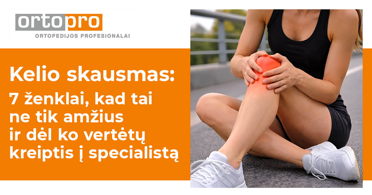 Bėgikė susiėmusi už paraudusio, skaudančio kelio – straipsnis apie 7 pavojingus kelio skausmo ženklus