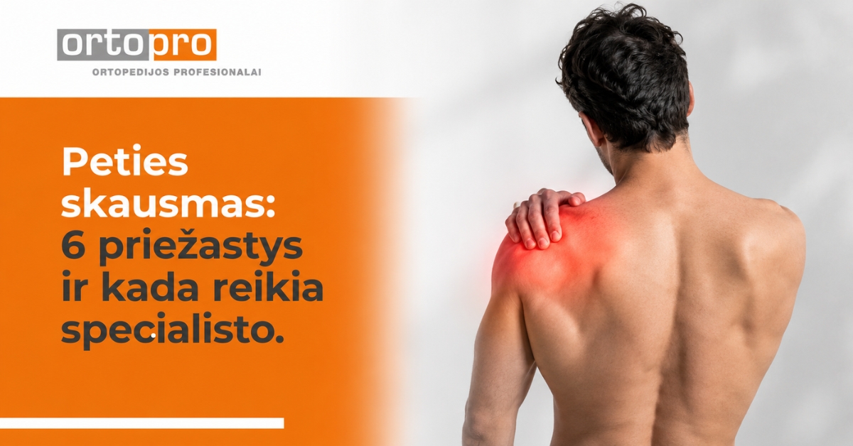 peties skausmas, 6 priežastys kada reikia specialisto