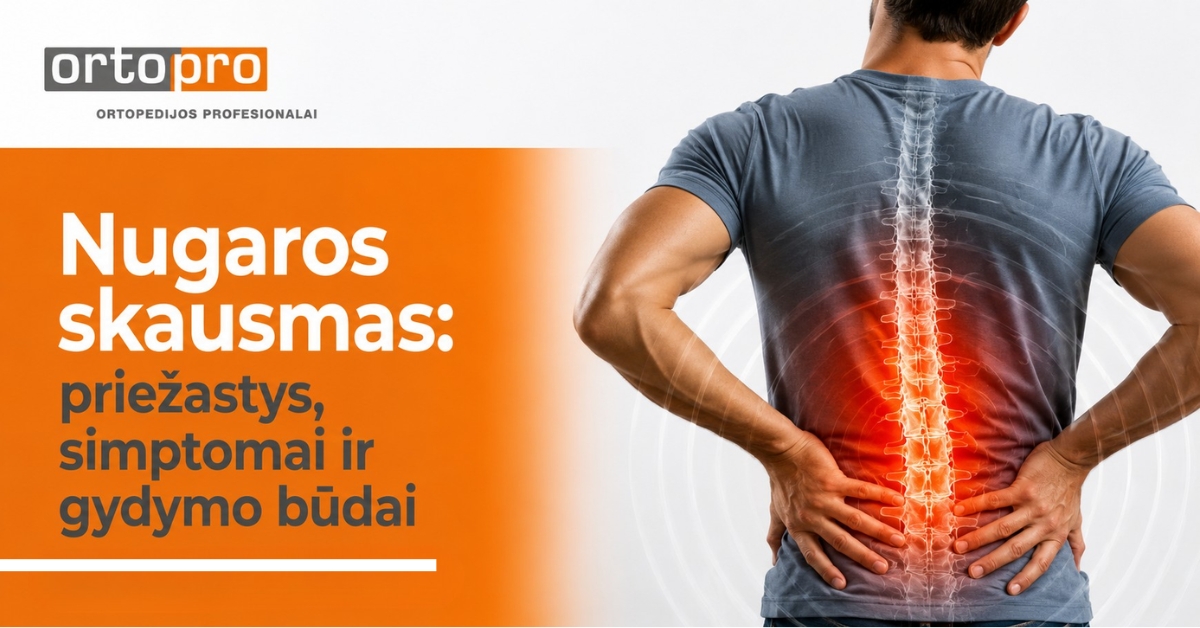Nugaros skausmas: priežastys, simptomai ir gydymo būdai