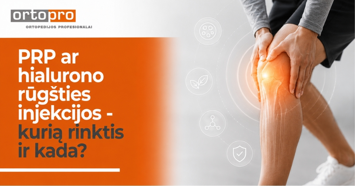 PRP ar hialurono rūgšties injekcijos - kurią rinktis ir kada?